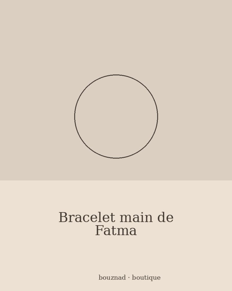 Bracelet main de Fatma
