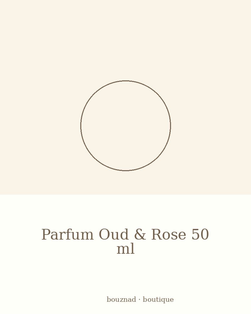 Parfum Oud & Rose 50 ml