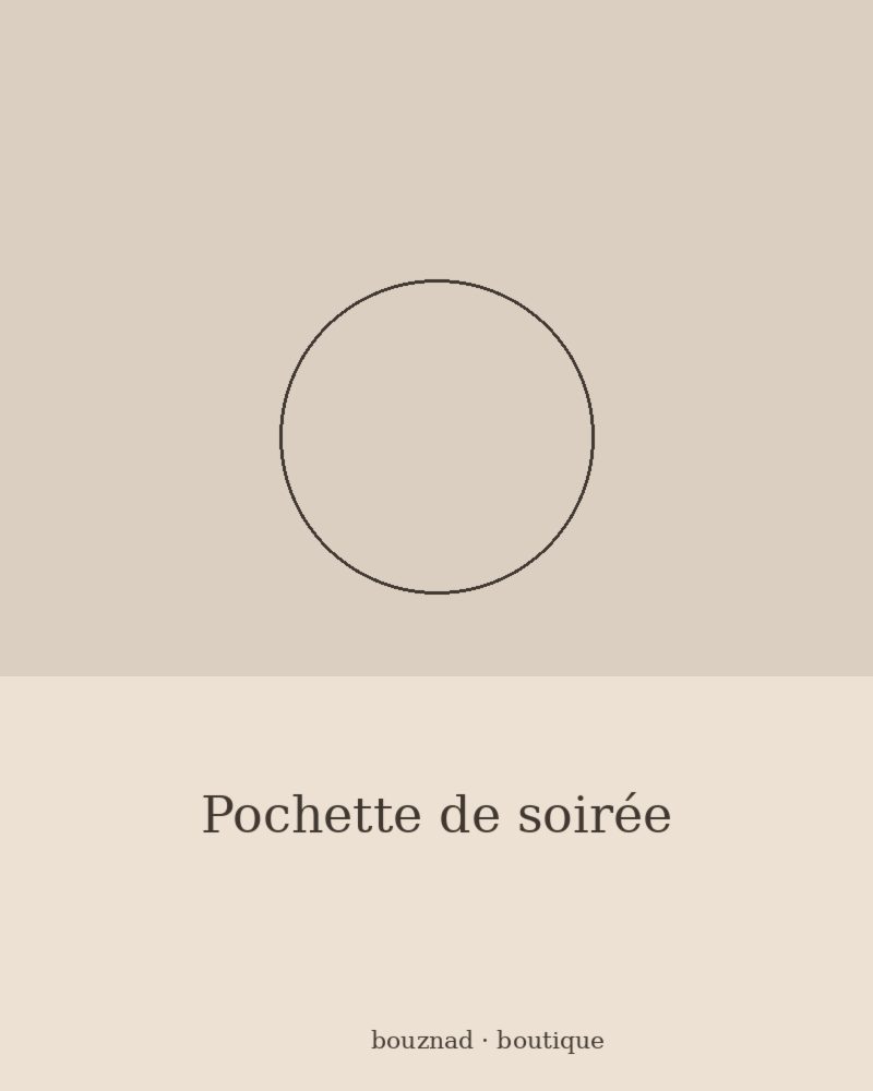 Pochette de soirée